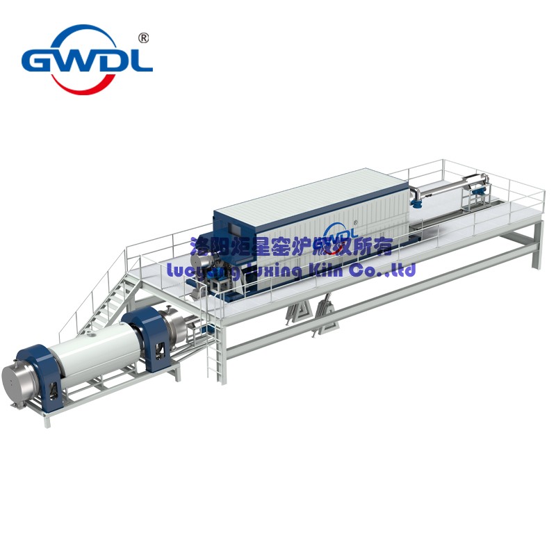 PLC Control Batch Production Elecrtric Rotary Kiln (GWL-SSR)